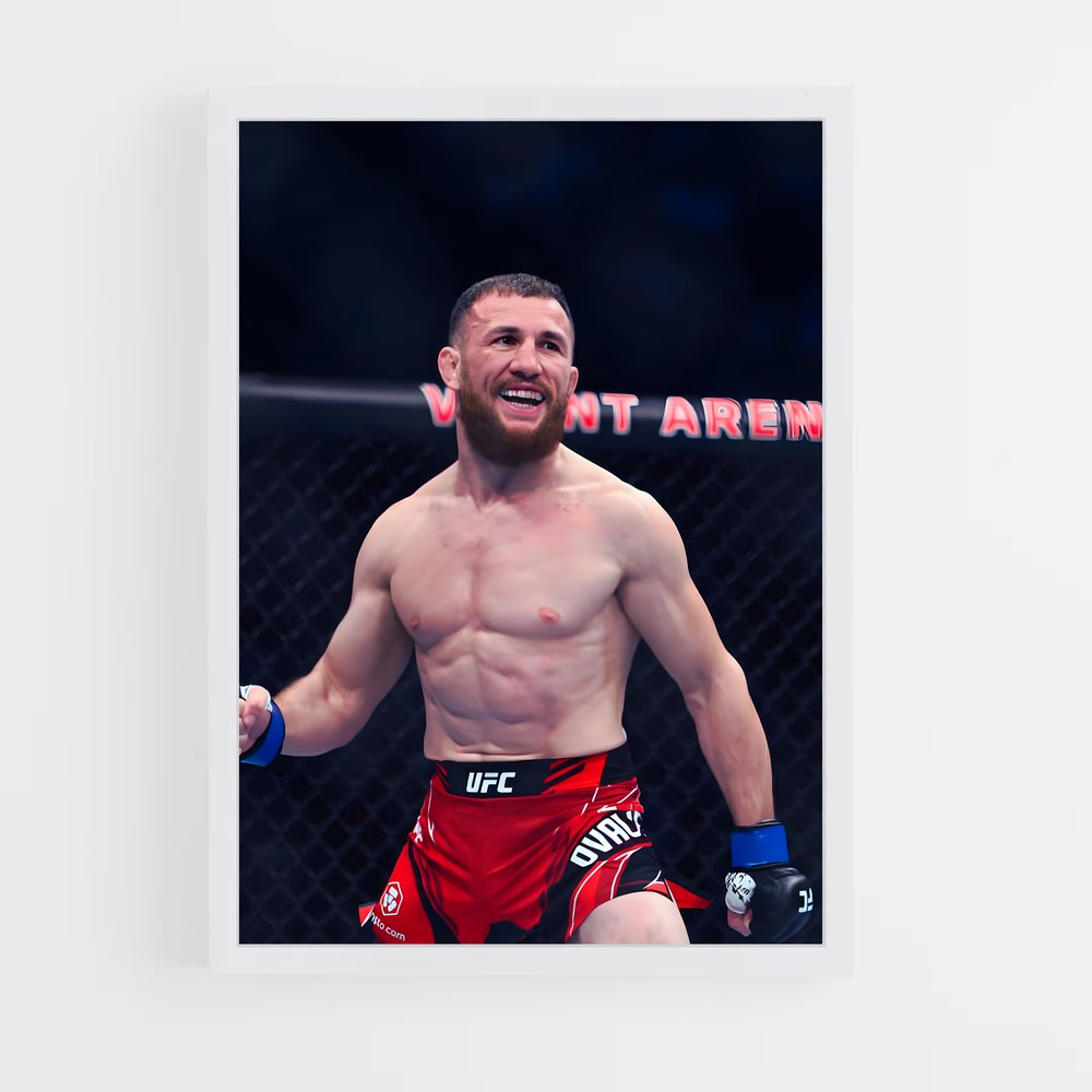Poster Conor vs Merab – affiche MMA (vue 3)